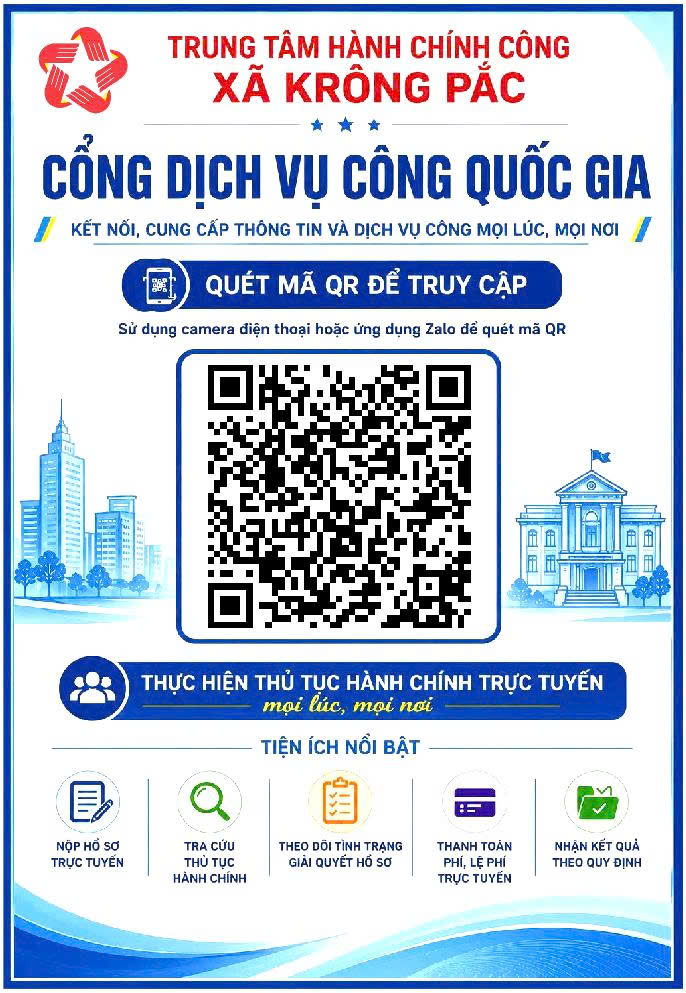 Hướng dẫn công dân Nộp hồ sơ thủ tục hành chính trực tuyến thông qua Cổng Dịch vụ công Quốc gia